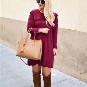 ZARA Gorgeous ruffle dress